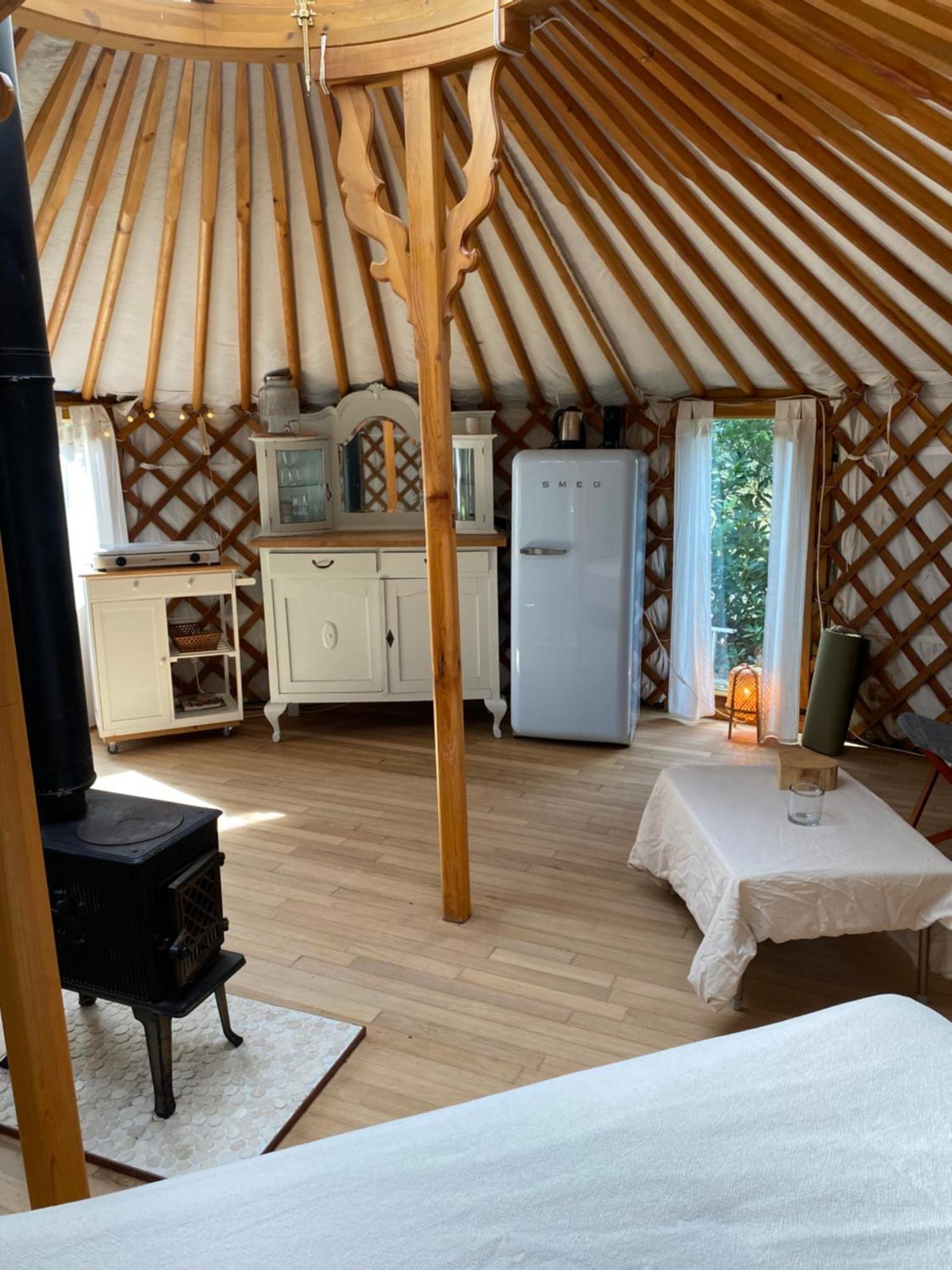 Ons Yurt Huisje In Het Bos Hollandsche Rading Zewnętrze zdjęcie