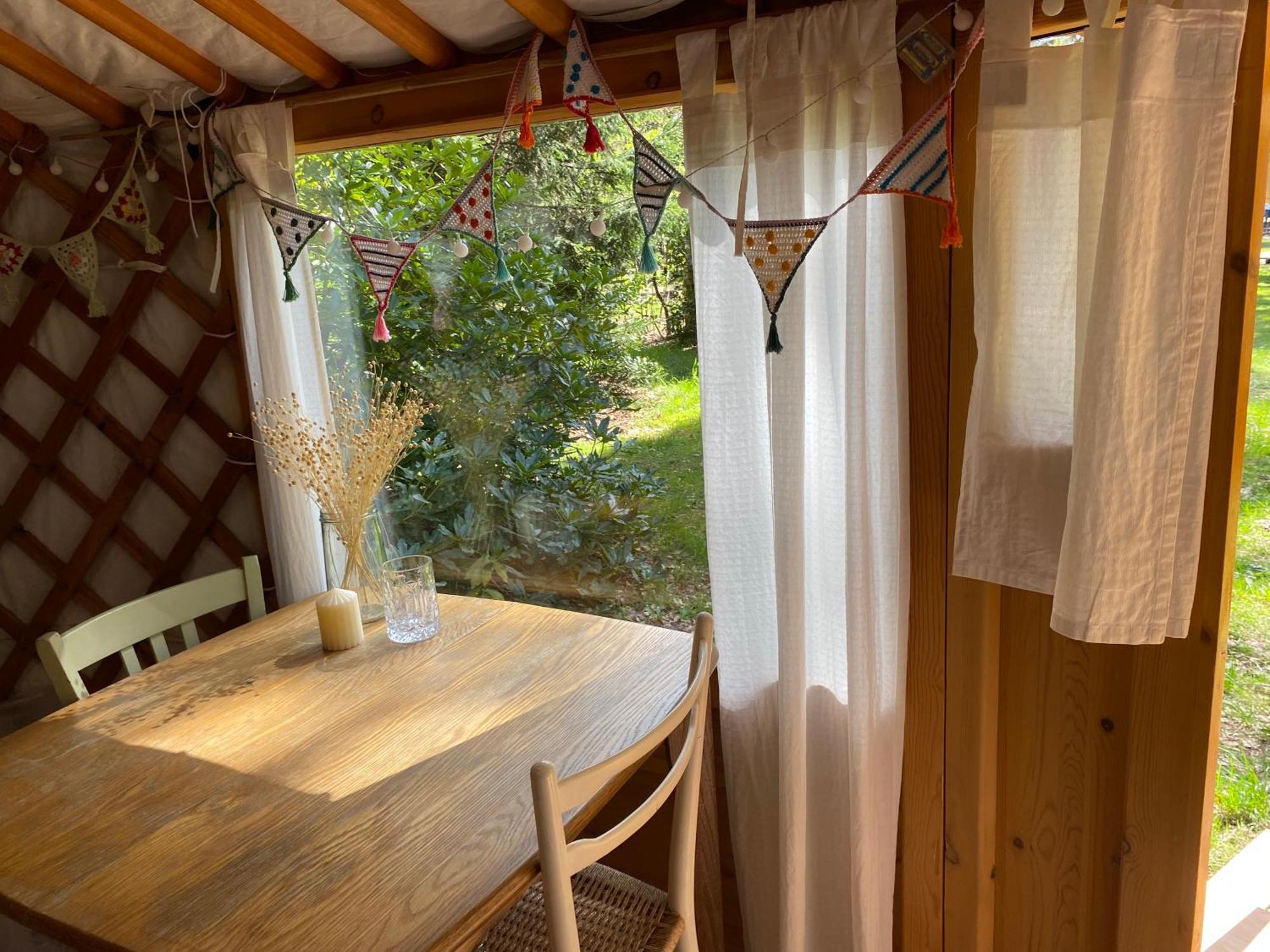 Ons Yurt Huisje In Het Bos Hollandsche Rading Zewnętrze zdjęcie