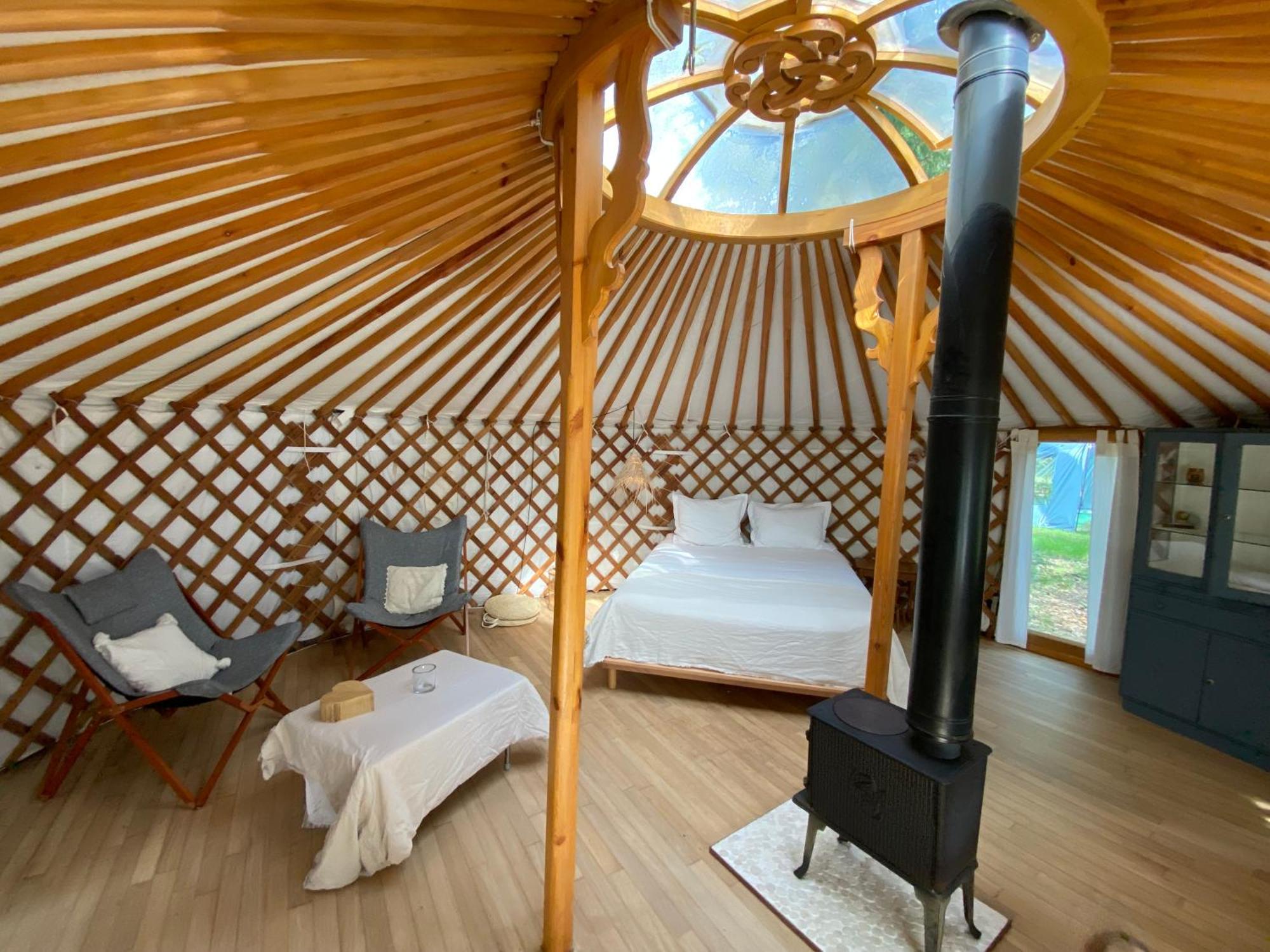Ons Yurt Huisje In Het Bos Hollandsche Rading Zewnętrze zdjęcie