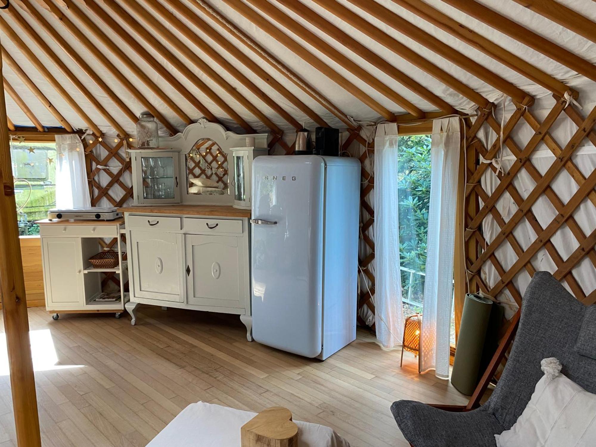 Ons Yurt Huisje In Het Bos Hollandsche Rading Zewnętrze zdjęcie