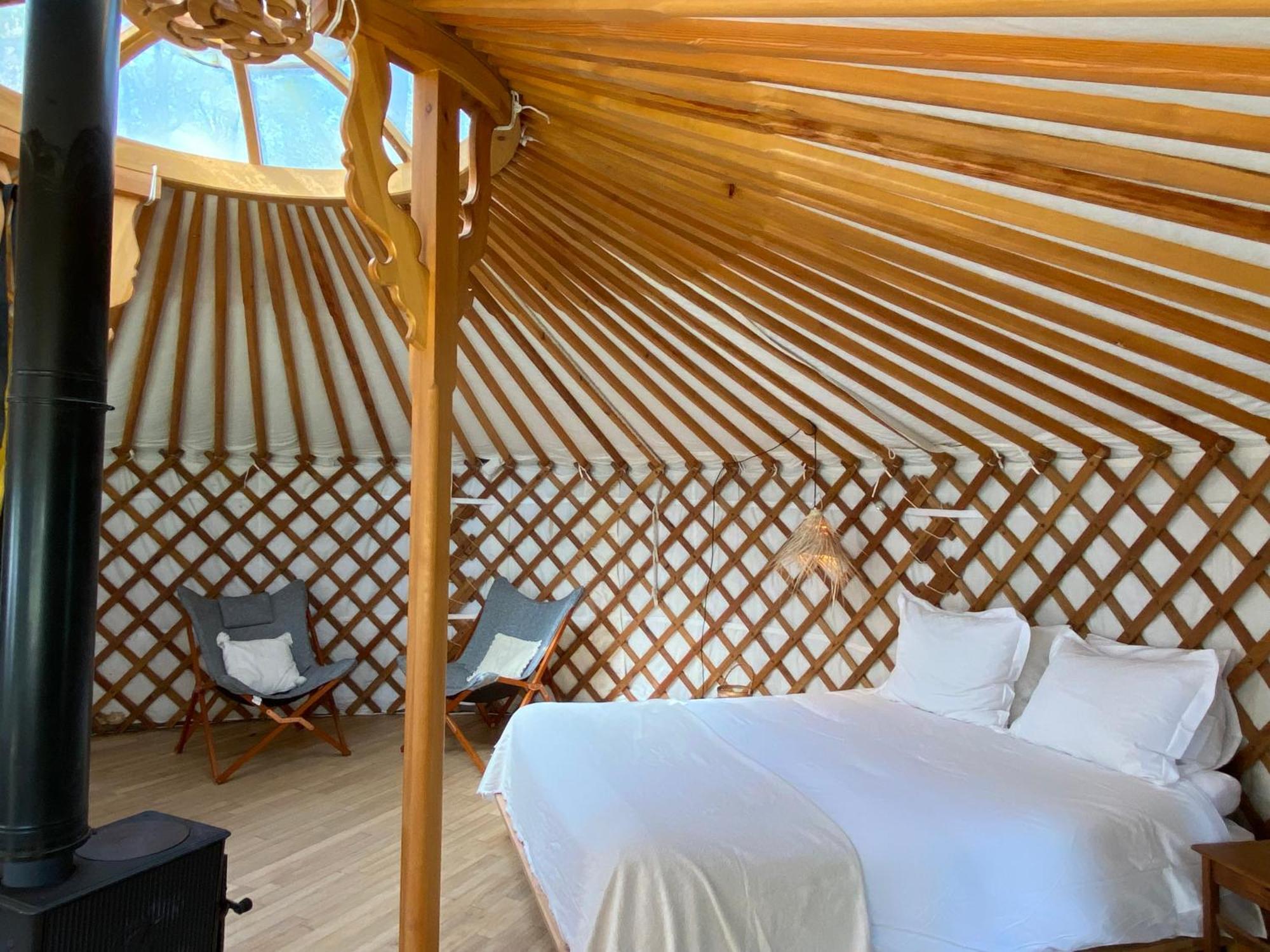 Ons Yurt Huisje In Het Bos Hollandsche Rading Zewnętrze zdjęcie