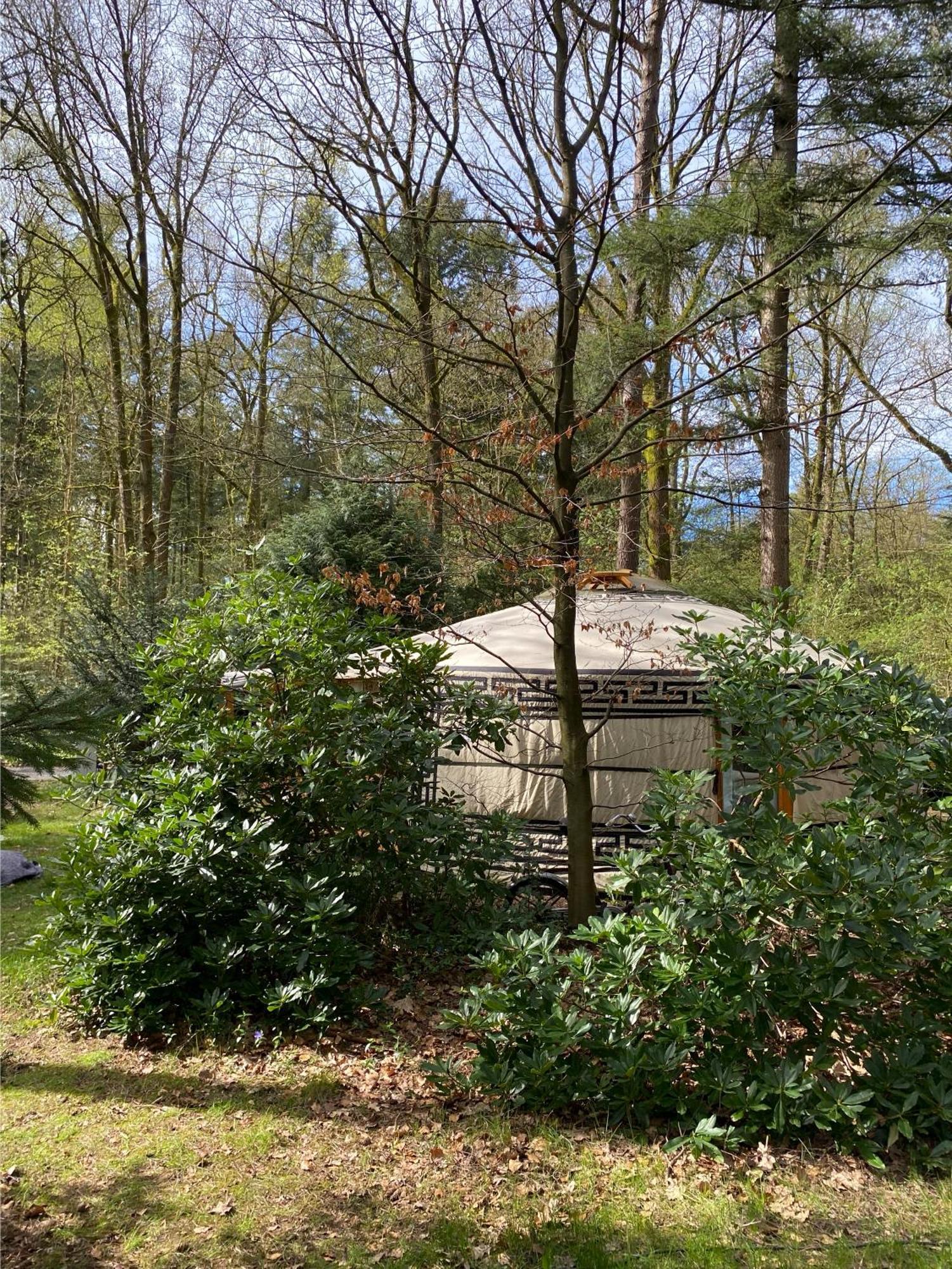 Ons Yurt Huisje In Het Bos Hollandsche Rading Zewnętrze zdjęcie